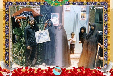 تصاویری از مراسم تشییع پیکر شهید حسین باباخانی